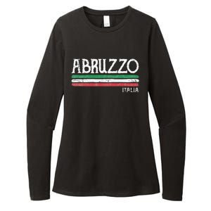 Abruzzo Italia Gift Italian Souvenir Italy Womens CVC Long Sleeve Shirt