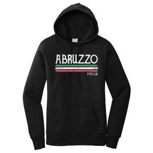 Abruzzo Italia Gift Italian Souvenir Italy Women's Pullover Hoodie