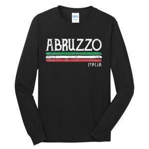 Abruzzo Italia Gift Italian Souvenir Italy Tall Long Sleeve T-Shirt