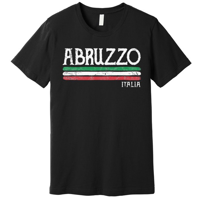 Abruzzo Italia Gift Italian Souvenir Italy Premium T-Shirt