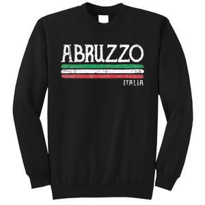 Abruzzo Italia Gift Italian Souvenir Italy Tall Sweatshirt