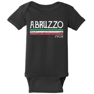 Abruzzo Italia Gift Italian Souvenir Italy Baby Bodysuit