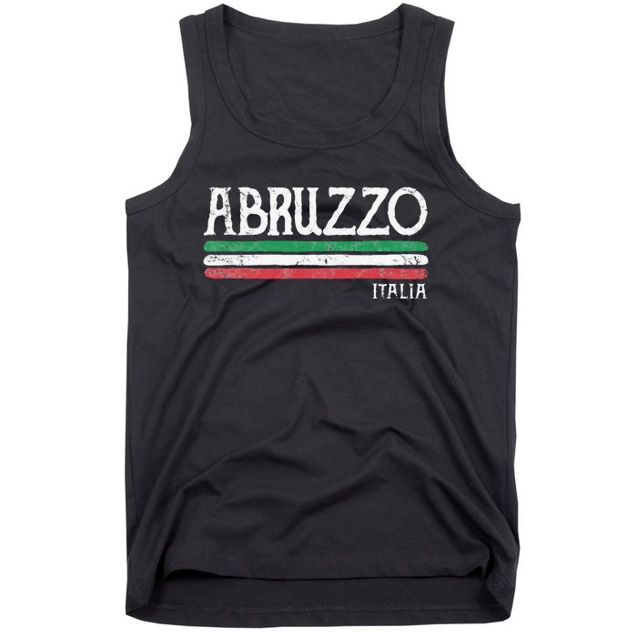 Abruzzo Italia Gift Italian Souvenir Italy Tank Top