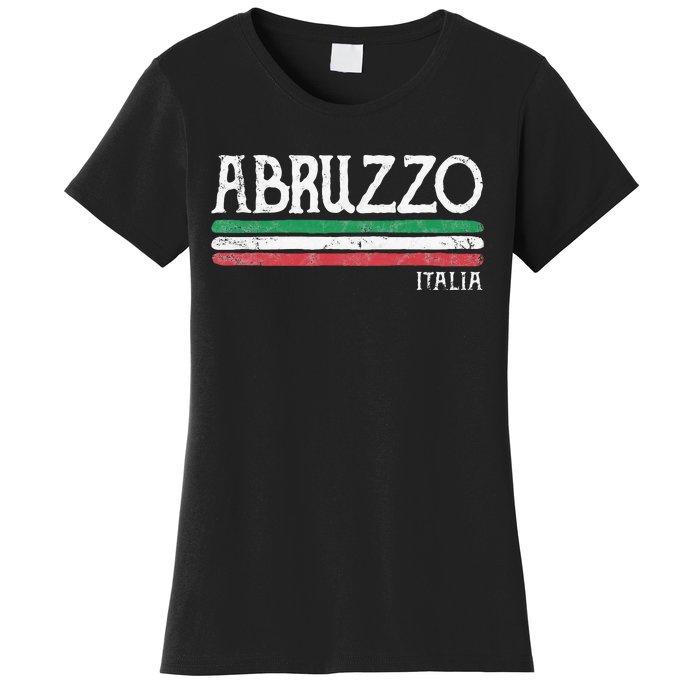 Abruzzo Italia Gift Italian Souvenir Italy Women's T-Shirt