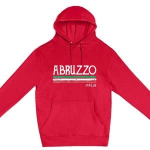 Abruzzo Italia Gift Italian Souvenir Italy Premium Pullover Hoodie