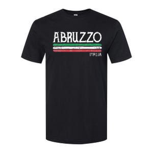 Abruzzo Italia Gift Italian Souvenir Italy Softstyle CVC T-Shirt