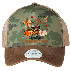 Autumn Is Gods Way Of Showing Us How Beautiful Change Can Be Legacy Tie Dye Trucker Hat