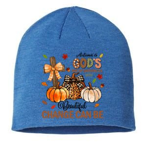 Autumn Is Gods Way Of Showing Us How Beautiful Change Can Be Sustainable Beanie