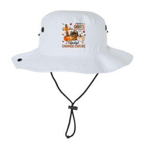 Autumn Is Gods Way Of Showing Us How Beautiful Change Can Be Legacy Cool Fit Booney Bucket Hat