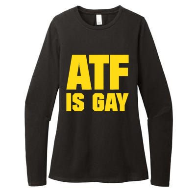 Atf Is Gay Funny Womens CVC Long Sleeve Shirt