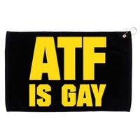 Atf Is Gay Funny Grommeted Golf Towel