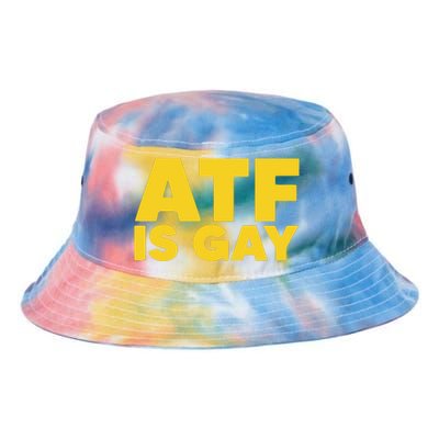 ATF Is Gay Tie Dye Newport Bucket Hat