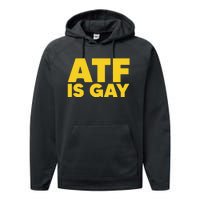 ATF Is Gay Performance Fleece Hoodie