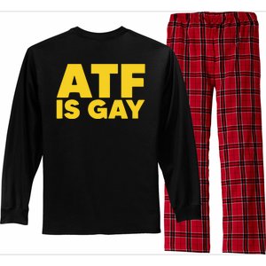 ATF Is Gay Long Sleeve Pajama Set