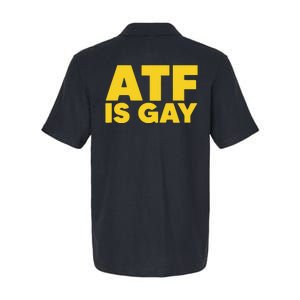 ATF Is Gay Softstyle Adult Sport Polo