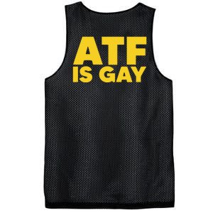 ATF Is Gay Mesh Reversible Basketball Jersey Tank