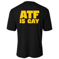 Atf Is Gay Front And Back Human Rights Equality Pride Cooling Performance Crew T-Shirt