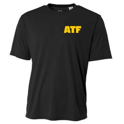 Atf Is Gay Front And Back Human Rights Equality Pride Cooling Performance Crew T-Shirt