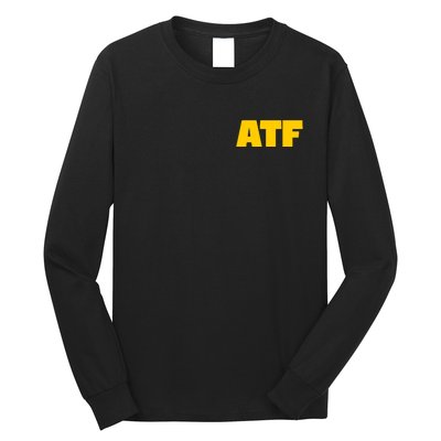 Atf Is Gay Front And Back Human Rights Equality Pride Long Sleeve Shirt