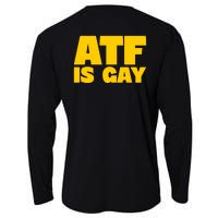 Atf Is Gay Front And Back Human Rights Equality Pride Cooling Performance Long Sleeve Crew