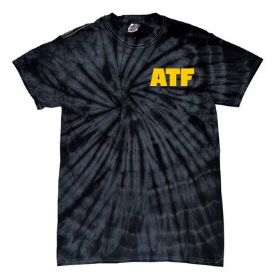 Atf Is Gay Front And Back Human Rights Equality Pride Tie-Dye T-Shirt