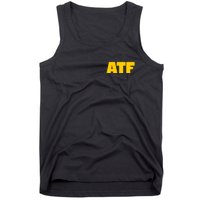 Atf Is Gay Front And Back Human Rights Equality Pride Tank Top