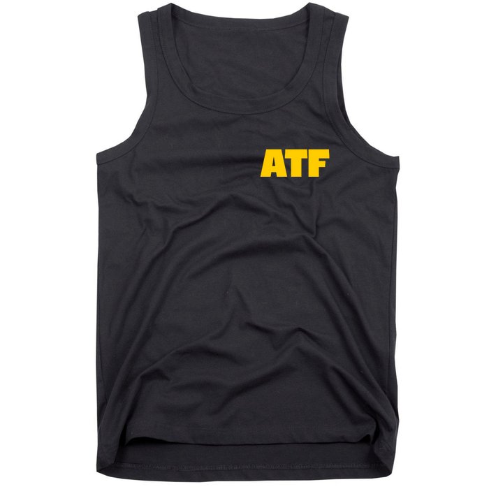 Atf Is Gay Front And Back Human Rights Equality Pride Tank Top