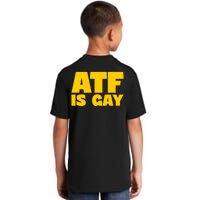 Atf Is Gay Front And Back Human Rights Equality Pride Kids T-Shirt