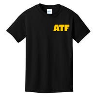 Atf Is Gay Front And Back Human Rights Equality Pride Kids T-Shirt