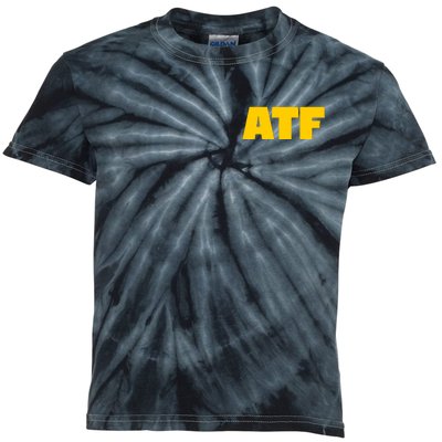 Atf Is Gay Front And Back Human Rights Equality Pride Kids Tie-Dye T-Shirt