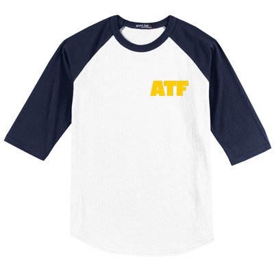 Atf Is Gay Front And Back Human Rights Equality Pride Baseball Sleeve Shirt