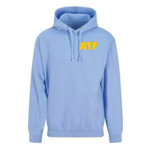 Atf Is Gay Front And Back Human Rights Equality Pride Unisex Surf Hoodie