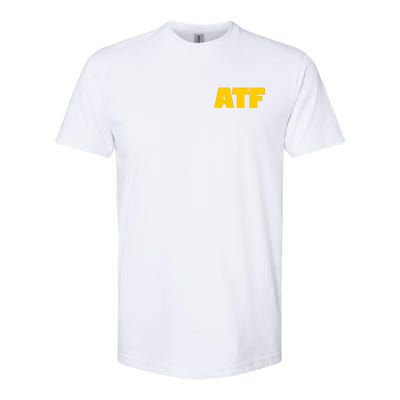 Atf Is Gay Front And Back Human Rights Equality Pride Softstyle CVC T-Shirt