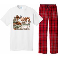 Autumn Is GodS Way Of Showing Us Beautiful Fall Christian Pajama Set