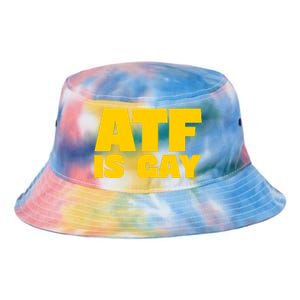 Atf Is Gay Human Rights Equality Pride Tie Dye Newport Bucket Hat