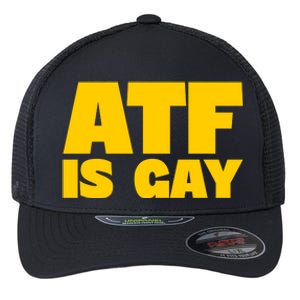 Atf Is Gay Human Rights Equality Pride Flexfit Unipanel Trucker Cap