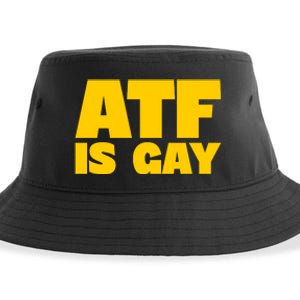 Atf Is Gay Human Rights Equality Pride Sustainable Bucket Hat