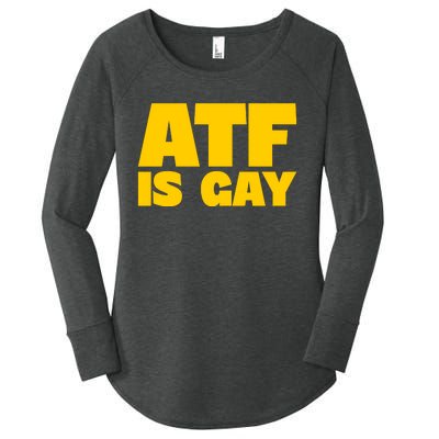 Atf Is Gay Human Rights Equality Pride Women's Perfect Tri Tunic Long Sleeve Shirt