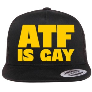 Atf Is Gay Human Rights Equality Pride Flat Bill Trucker Hat