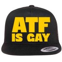 Atf Is Gay Human Rights Equality Pride Flat Bill Trucker Hat