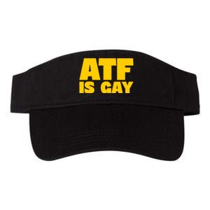 Atf Is Gay Human Rights Equality Pride Valucap Bio-Washed Visor