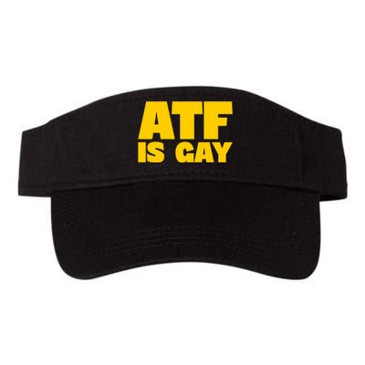 Atf Is Gay Human Rights Equality Pride Valucap Bio-Washed Visor