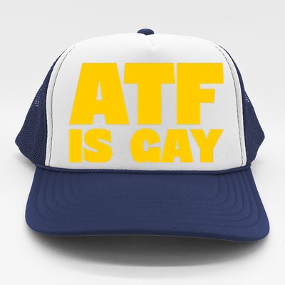 Atf Is Gay Human Rights Equality Pride Trucker Hat