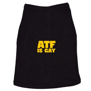 Atf Is Gay Human Rights Equality Pride Pocket Print Doggie Tank