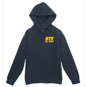 Atf Is Gay Human Rights Equality Pride Pocket Print Urban Pullover Hoodie