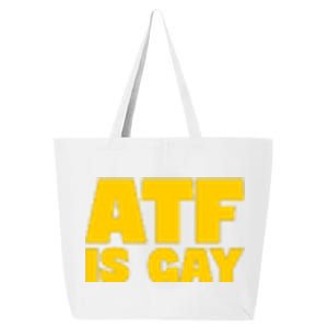 Atf Is Gay Human Rights Equality Pride Pocket Print 25L Jumbo Tote