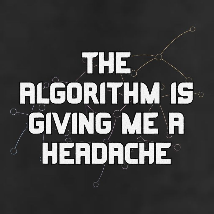 Algorithm Is Giving Me A Headache Futuristic Data Network Garment-Dyed Heavyweight T-Shirt