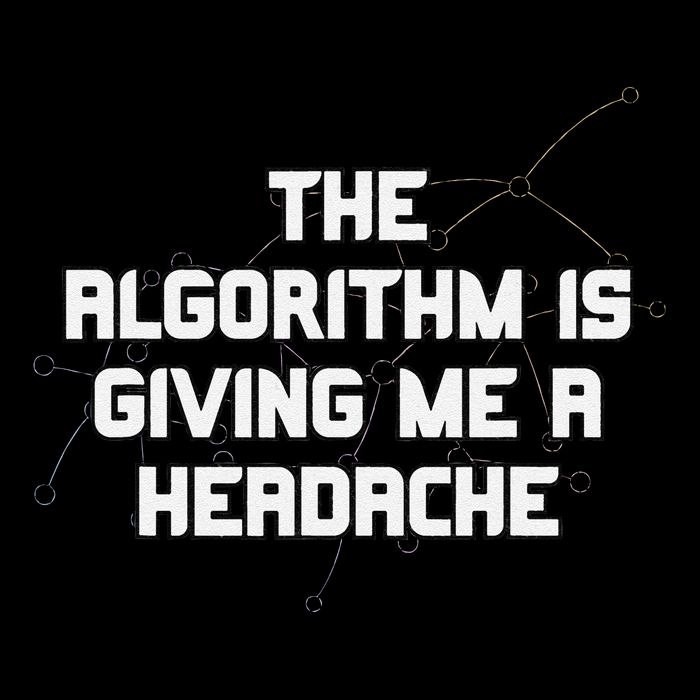 Algorithm Is Giving Me A Headache Futuristic Data Network Coaster