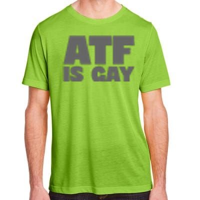 Atf Is Gay Human Rights Equality Pride Greystyle Pocket Print Adult ChromaSoft Performance T-Shirt