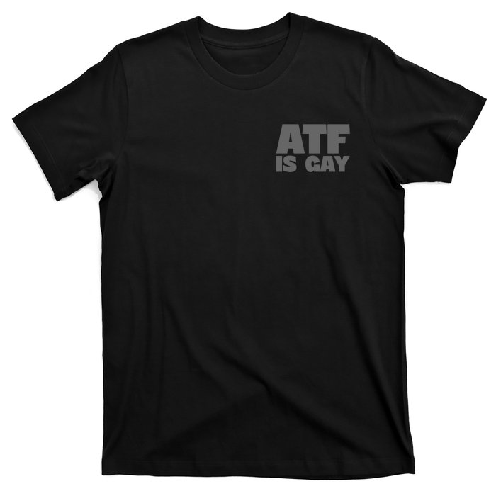 Atf Is Gay Human Rights Equality Pride Greystyle Pocket Print T-Shirt